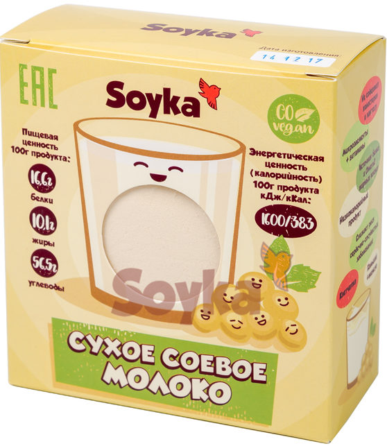 Сухое соевое молоко «Сойка»/300гр.