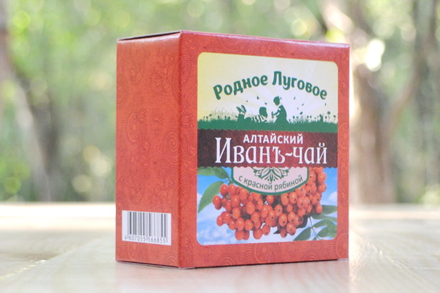 Иван-чай Алтайский с красной рябиной 50г